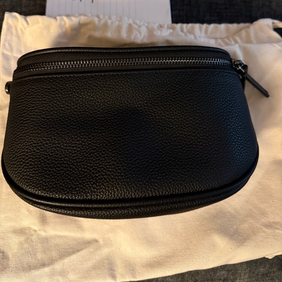 Andar Handbags - ANDAR ~ The Waymaker Mini in Black Pebble Leather